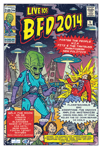 Image of Live 105 BFD 2014 Poster