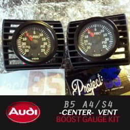 Projectb5 Project B5 B5 Audi S4 A4 Boost Vac Gauge