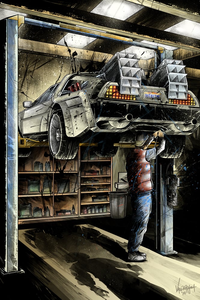 Image of "Maintenance" - Inspired by Back to the Future