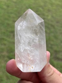 Image 5 of Clear Quartz & Silver Rutile Generator #3026