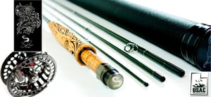 Image of Custom Soul River fly rod with Soul River Reel