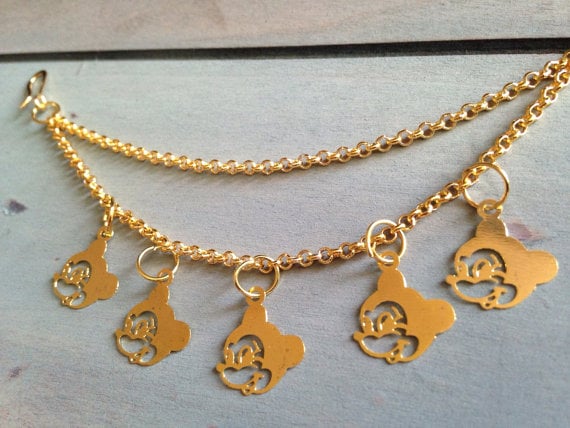 Image of Mickey Mouse Nose-to-Ear Chain