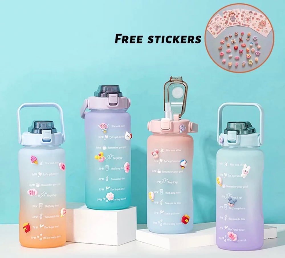 Image of Kawaii Ombre Sports Water Bottle 