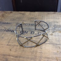 Image 4 of open mesh cuff bracelet