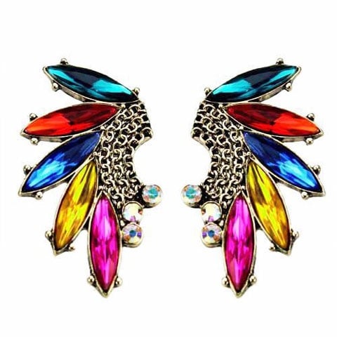 Image of Rhinestone Earrings