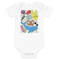 Image 3 of Doodle Baby Onesie #2