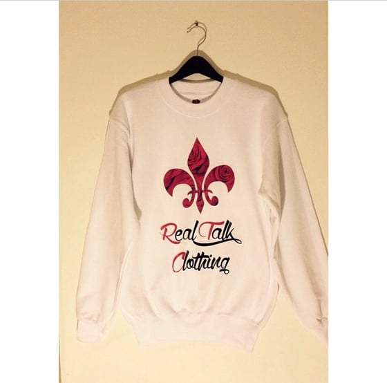 Image of Real Talk Poppy Sweatshirt