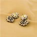 Image of VINTAGE CRYSTAL STUD EARRINGS