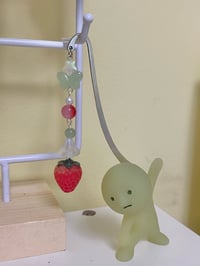 Image 1 of strawberry bookmark