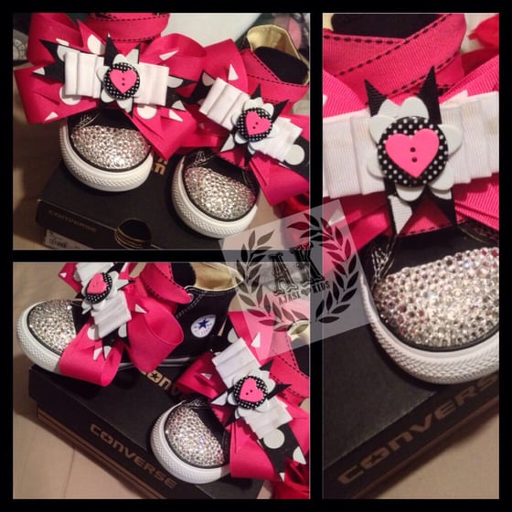 Image of Swarovski Custom Chucks