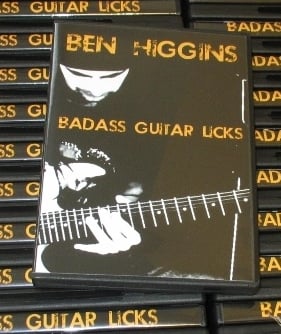 Image of Badass Guitar Licks DVD