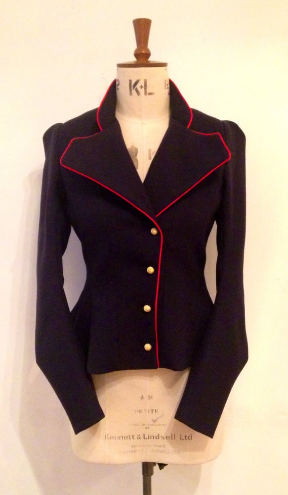Image of Fencing jacket with contrast piping