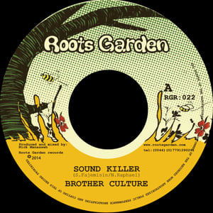 Image of Brother Culture & Manasseh " Sound Killer/Dub Killer" 7" vinyl