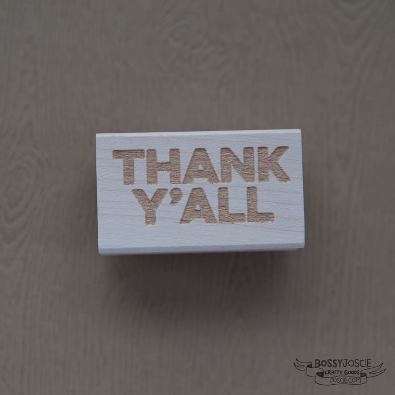 Thank Y'all Stamp
