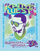 Image of Kanye West Glow in the Dark Tour Poster