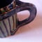 Image of Pichet Emaillé Rayé - Striped Enameled Jug