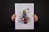 ‘pinocchio commits suicide’ print