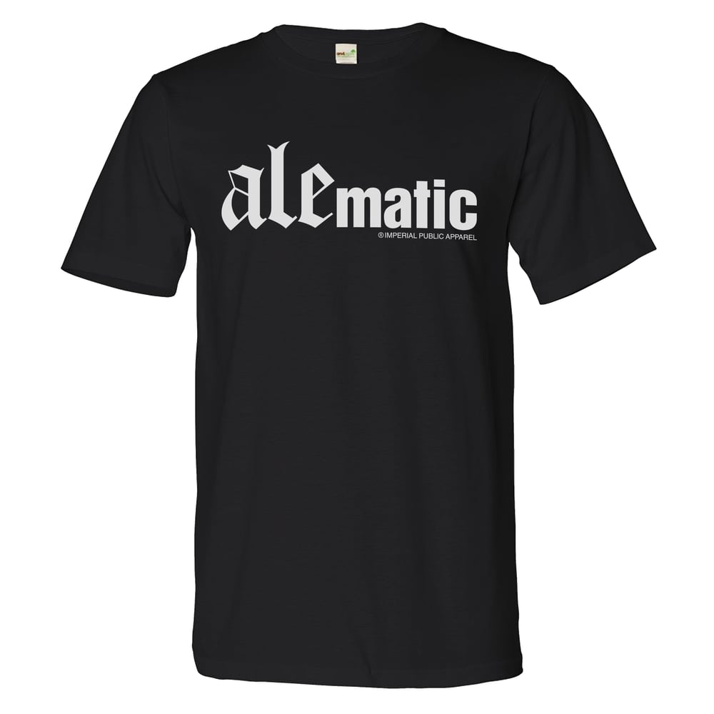 Image of AleMatic Tee (Black/White)