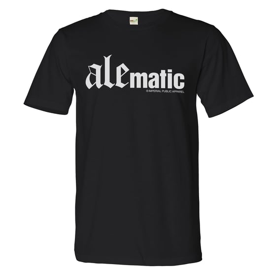 Image of AleMatic Tee (Black/White)
