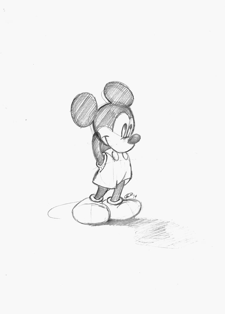 Mickey Sketch Kace Andino Mickey Sketch Kace Andino