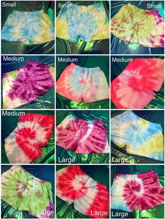 Image of Tie Dye Boxers