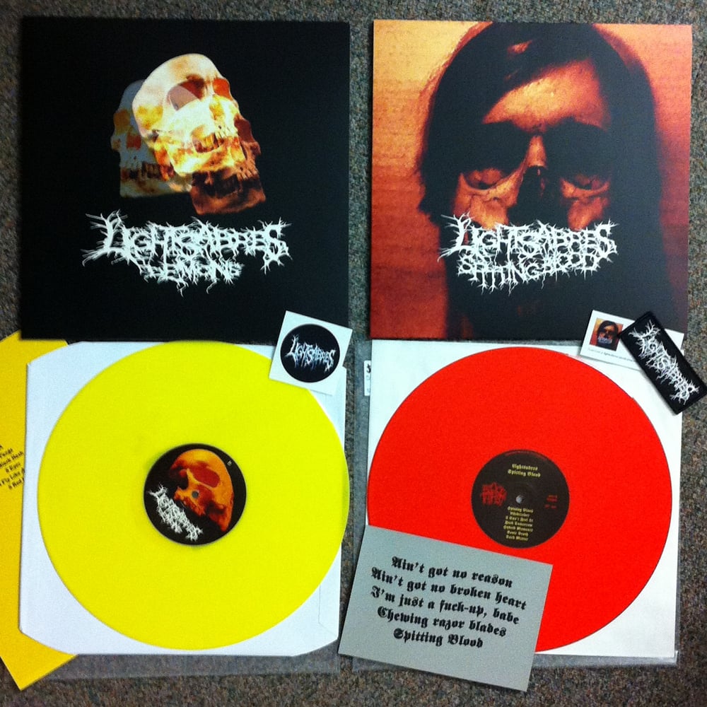 Image of Lightsabres - Demons & Spitting Blood LP - Sold Out
