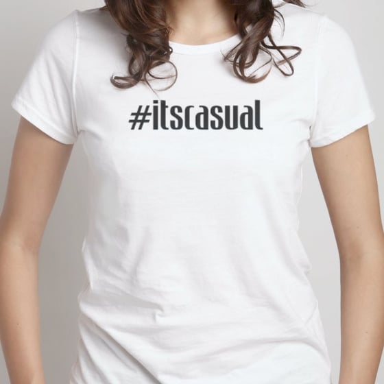 Image of hashtag design series standard women's tshirt