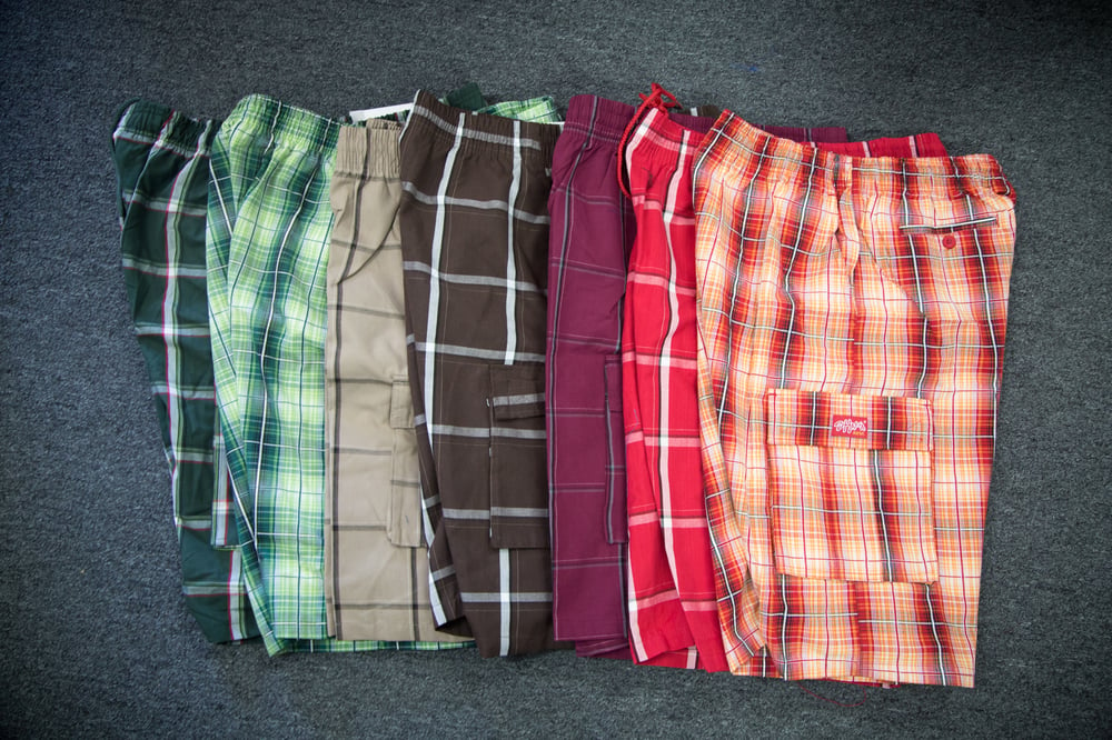 Shaka Plaid Shorts