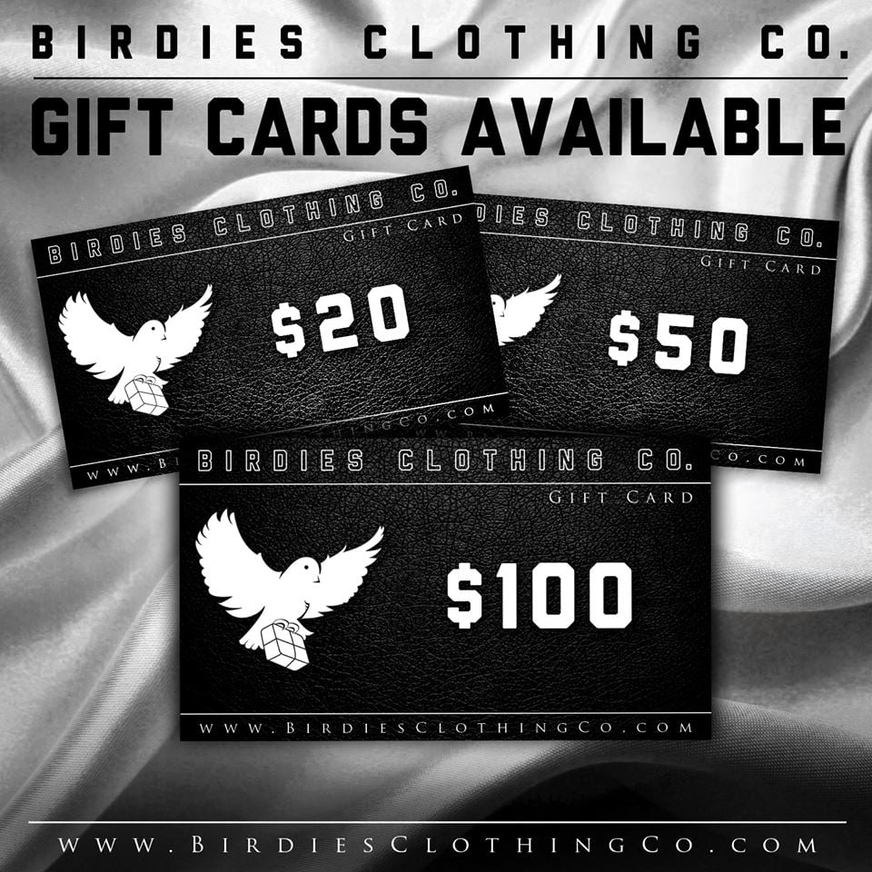 Image of Birdies Clothing Co. Gift Card ($20, $50 or $100)