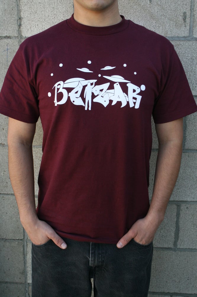 Image of Belzar UFO Tees "Burgundy"