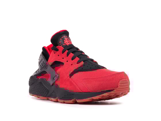 Image of Nike Air Huarache - Love / Hate QS Red Black Suede 