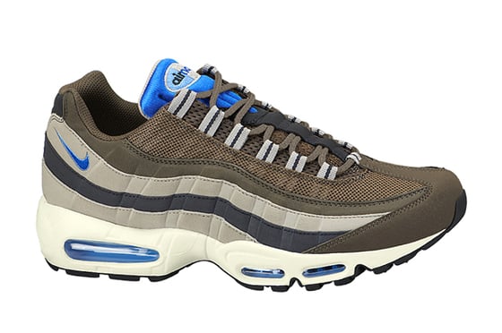 Image of Nike Air Max 95 - Dark Dune & Hyper Cobalt
