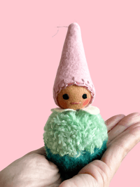 Image 1 of Wool PomPom Ornament #44