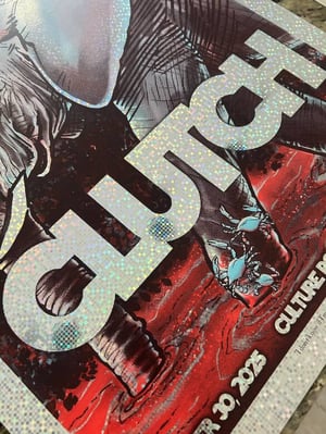 CLUTCH GIG POSTER FORT LAUDERDALE 2025