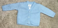 Boys blue Knitted Cardigan 