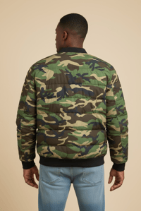 Image 4 of Bomber Doudoune Camo