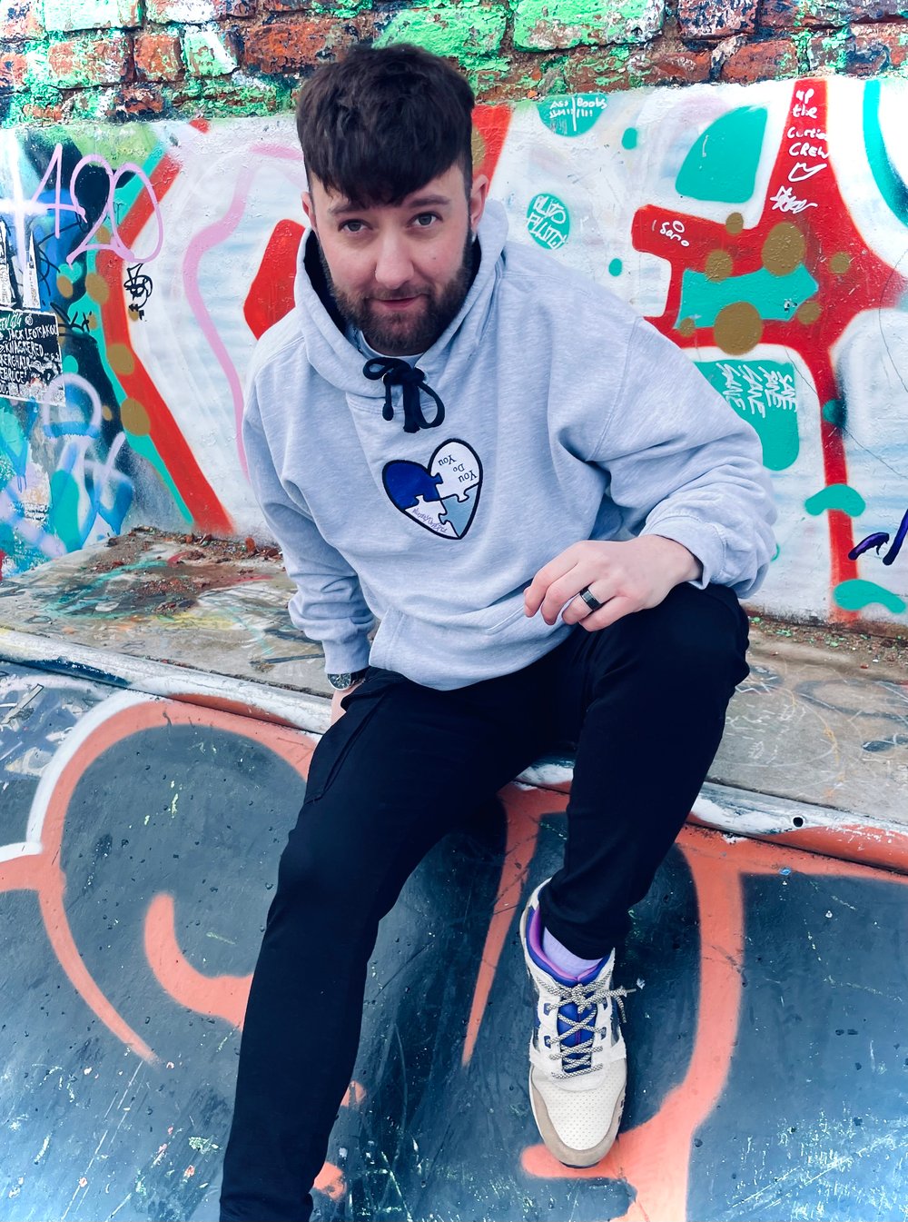 Image of Original Grey Spectrum Hoody