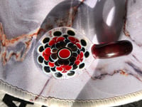 Image 4 of Galaxy and Red Dotstack Pendant 