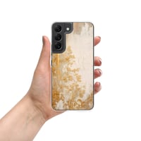 Image 11 of White and Gold Tattered Texture Goth Lolita Kawaii Baroque Clear Case for Samsung®