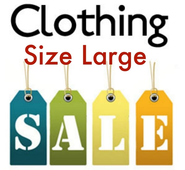 Image of Clothing Bundle - Womens Size Large 5-7 Items - Free Shipping 