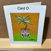 Image 12 of ART - YOUR CHOICE - Vertical Handpainted Art Greeting Card