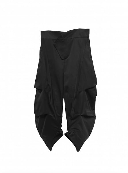 Image of ÆNRMÒUS - Cropped Ninja Pants II (Black)