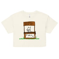 Image 4 of Women’s crop top I halp 