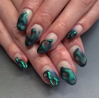 Image 1 of EARTHED INK PRESS-ON NAIL WEAR SET - MADE TO ORDER