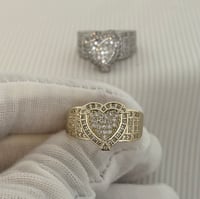 Image 6 of Heart Rings for women,