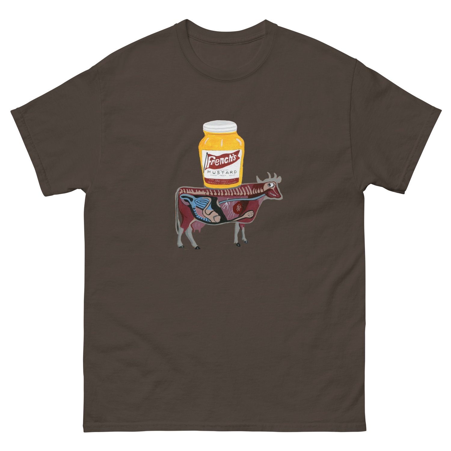 Image of MUSTARD COW T-SHIRT