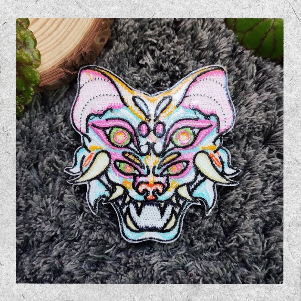 PINK ONI CLOTHE PATCH