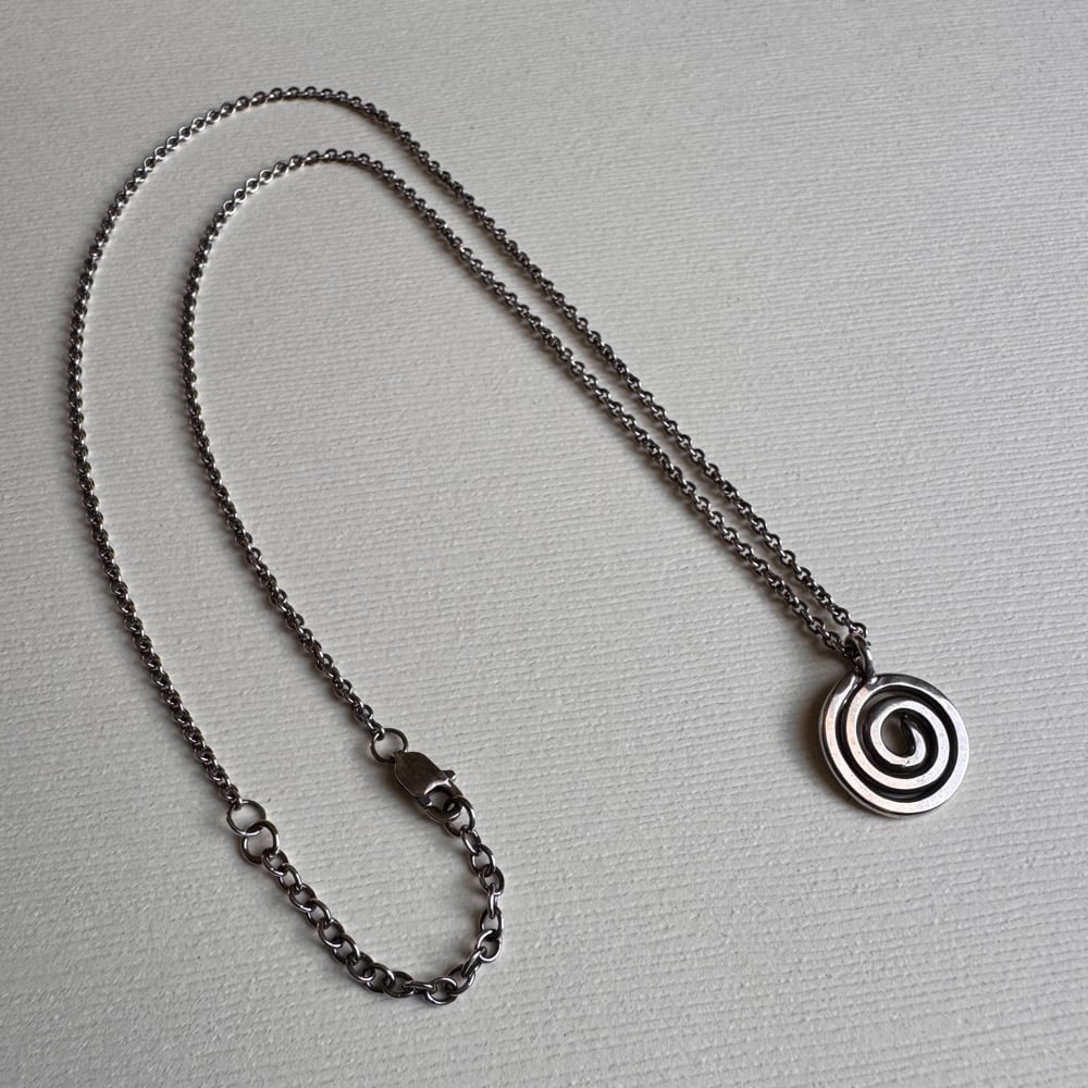 Image of Spiral Necklace 