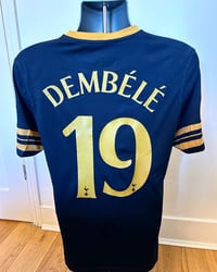 Image 3 of Tottenham Hotspur “DEMBELE 19” 2016/17 Away Shirt + UCL patches (M) 