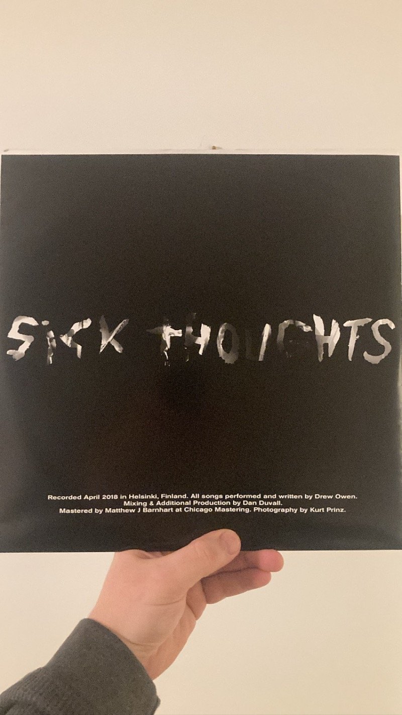 Image of SICK THOUGHTS “CHAINSAW” LP